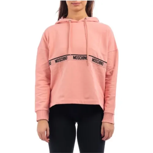 Damen Sweatshirt Unterwäsche , Damen, Größe: M - Moschino - Modalova