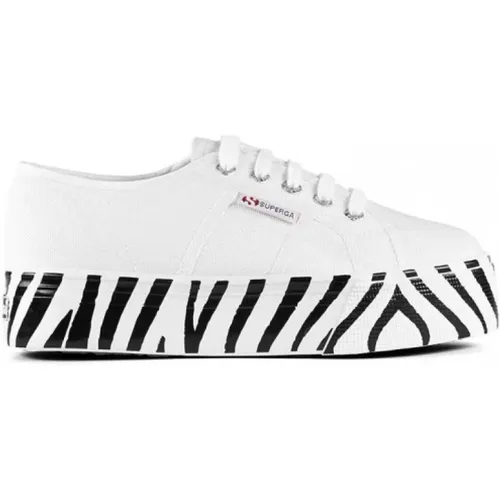 Sneakers with wedge , female, Sizes: 3 UK - Superga - Modalova