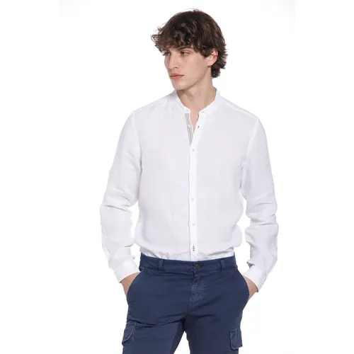 Herren Leinenhemd Porto Modell - Mason's - Modalova