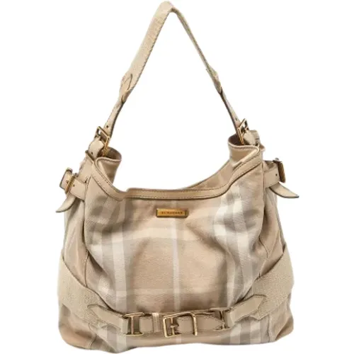 Pre-owned Canvas handbags , female, Sizes: ONE SIZE - Burberry Vintage - Modalova