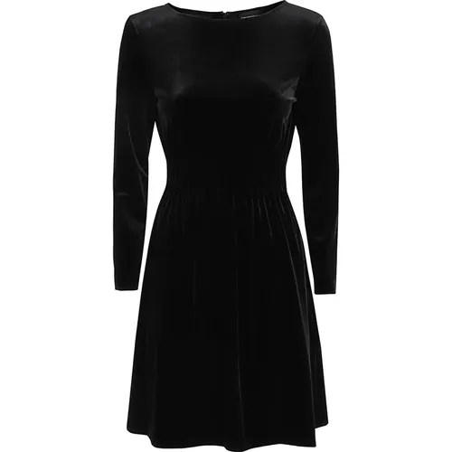 Elegantes Schwarzes Kleid für Frauen - Emporio Armani - Modalova