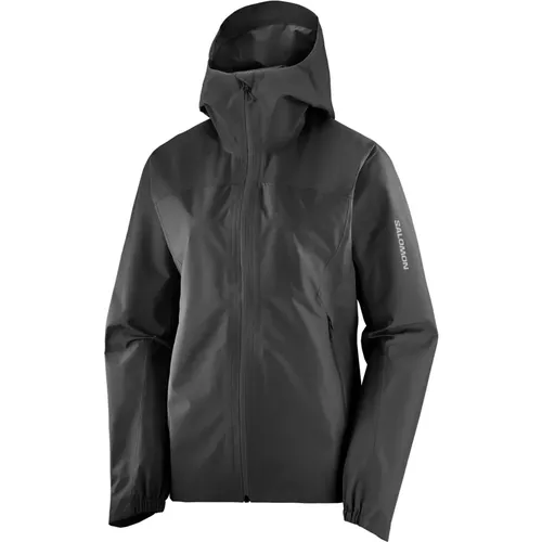 Waterproof Outdoor Jacket for Women , female, Sizes: L, XS, M, S - Salomon - Modalova