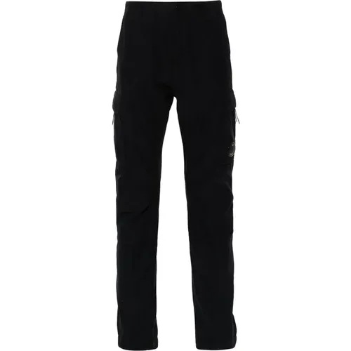 Cargo Trousers Lens Motif , male, Sizes: XL, M, L - C.P. Company - Modalova