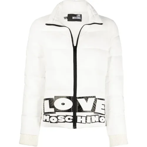 Jacket , female, Sizes: 2XS - Love Moschino - Modalova