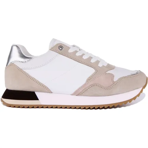 Cream Doralea Women Trainers Lightweight Breathable , female, Sizes: 5 UK - Geox - Modalova