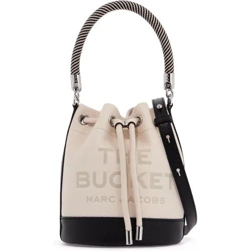 Colorblock Leather Bucket Bag , female, Sizes: ONE SIZE - Marc Jacobs - Modalova