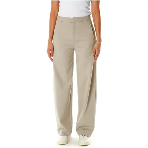 Barrel Leg Mid Waist Pants , Damen, Größe: W27 L34 - drykorn - Modalova