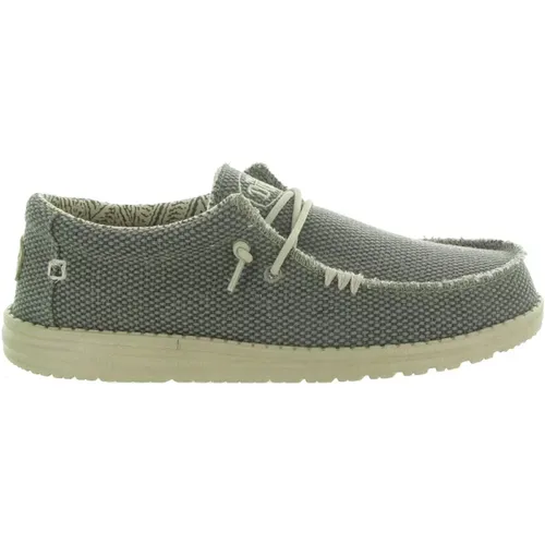 Geflochtene Naturel Wendy Boho Schuhe , Herren, Größe: 45 EU - Hey Dude - Modalova