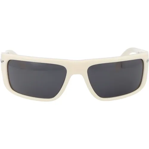 Stylische Sonnenbrille für Sonnige Tage Off - Off White - Modalova