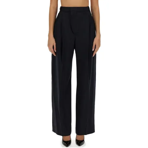 Elegante Wide Leg Hose , Damen, Größe: S - Victoria Beckham - Modalova