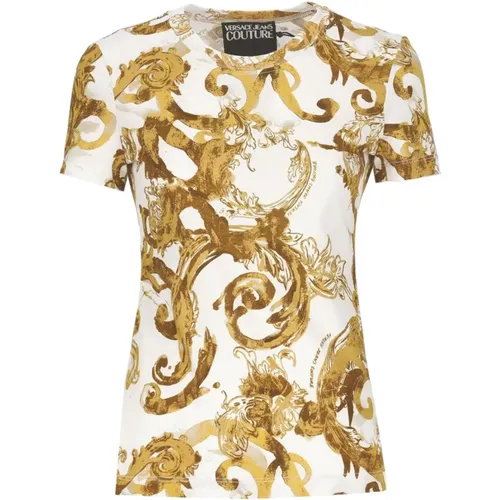 Kurzarm T-Shirt - Versace Jeans Couture - Modalova