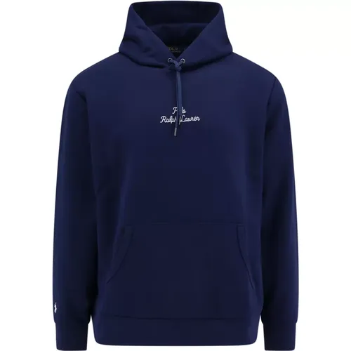 Bestickter Baumwoll-Sweatshirt , Herren, Größe: M - Polo Ralph Lauren - Modalova