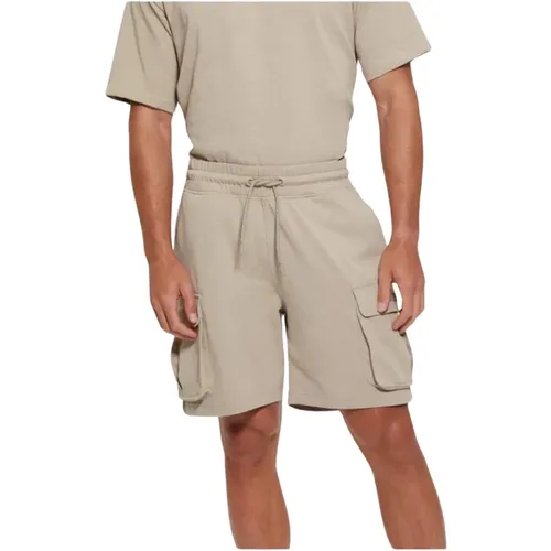 Cargo-Shorts - , gerader Schnitt , Herren, Größe: 2XL - Guess - Modalova