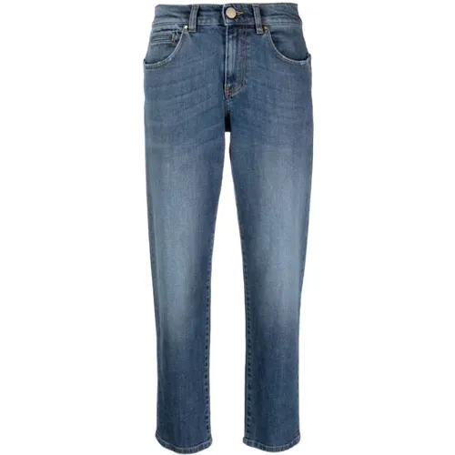 Straight Jeans Casual Style , female, Sizes: XS, XL - Lorena Antoniazzi - Modalova