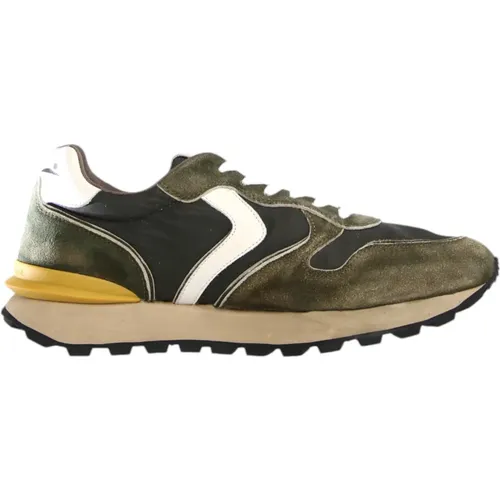 Grüne Sneakers Paris Race Man , Herren, Größe: 40 EU - Voile blanche - Modalova