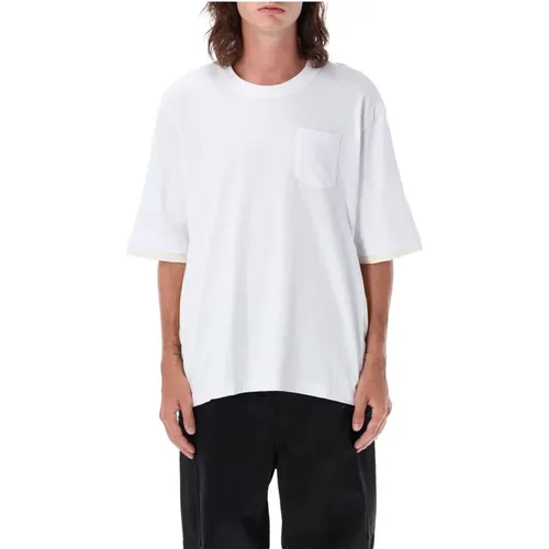 T-Shirts , Herren, Größe: XL - Sacai - Modalova