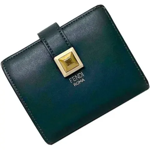 Pre-owned Leather wallets , female, Sizes: ONE SIZE - Fendi Vintage - Modalova