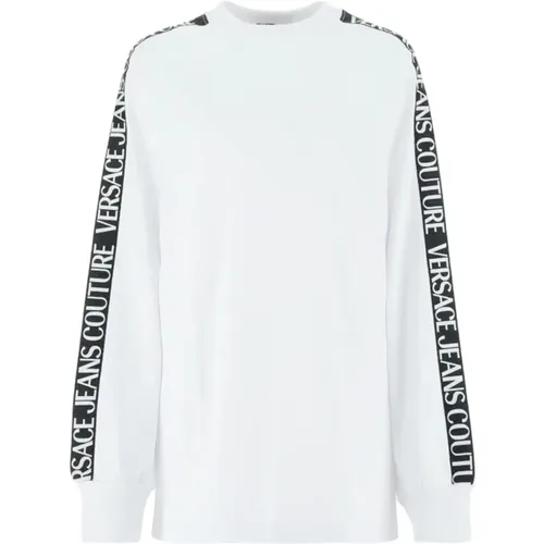 Oversize Sweatshirt Art. 73Hah6B2J0005 - 003 , Herren, Größe: XS - Versace Jeans Couture - Modalova