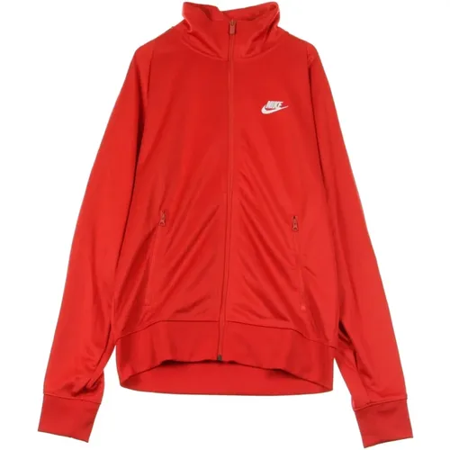 Tribute University Herren Track Jacket Rot/Weiß , Herren, Größe: XL - Nike - Modalova