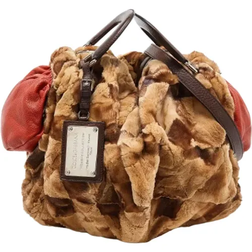 Pre-owned Fabric handbags , female, Sizes: ONE SIZE - Dolce & Gabbana Pre-owned - Modalova