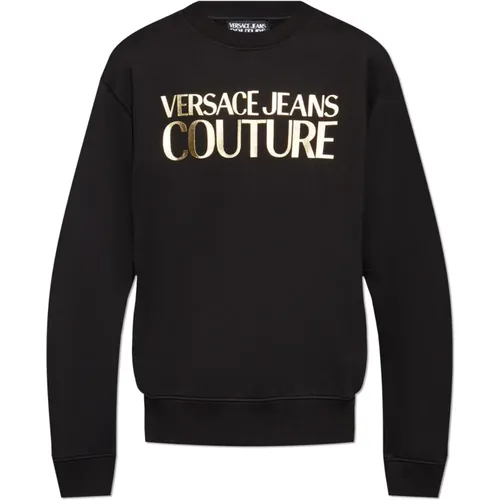 Sweatshirt mit Logo , Herren, Größe: 2XL - Versace Jeans Couture - Modalova