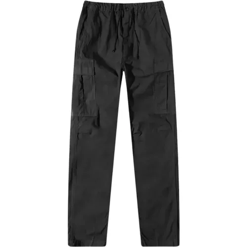 Charcoal Grey Easy Cargo Pants , male, Sizes: L - Orslow - Modalova