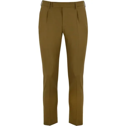 Slim Fit Wool Trousers , male, Sizes: XL - PT Torino - Modalova