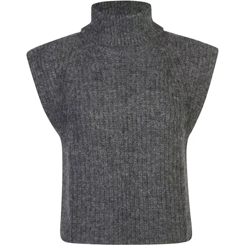 Grauer Sweatshirt Aw24 Damenmode , Damen, Größe: S - Isabel Marant Étoile - Modalova