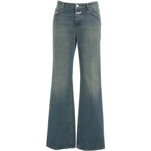 Zerstörte Wide Leg Jeans Gillan , Damen, Größe: W26 - closed - Modalova