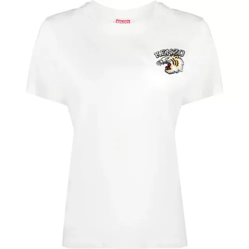Klassisches Tiger Jersey T-Shirt - Kenzo - Modalova