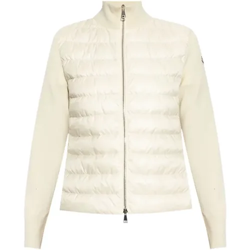 Sweater Quilted Design , female, Sizes: L, S - Moncler - Modalova