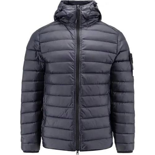 Hooded Zip Jacket , male, Sizes: 2XL, XL, M, 3XL, S, L - Stone Island - Modalova