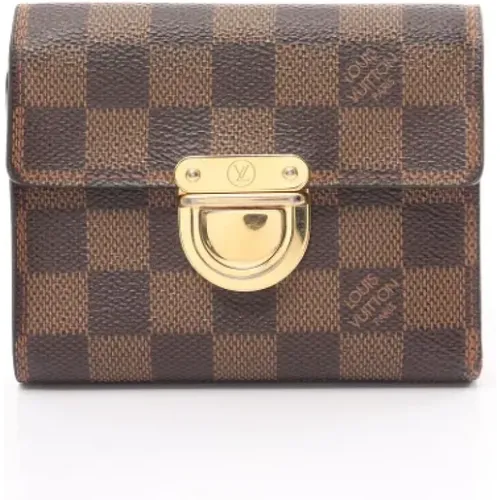 Pre-owned Coated canvas wallets , female, Sizes: ONE SIZE - Louis Vuitton Vintage - Modalova