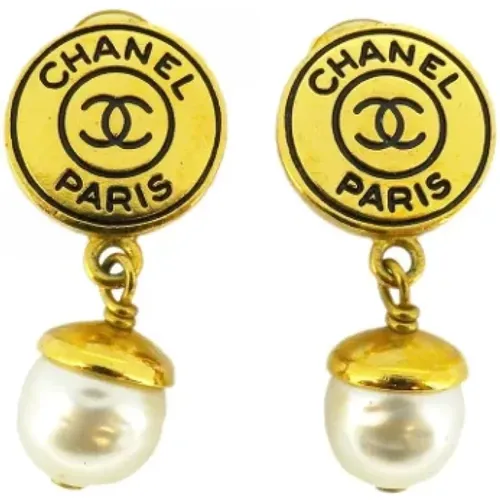 Pre-owned Metal chanel-jewelry , female, Sizes: ONE SIZE - Chanel Vintage - Modalova