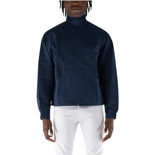 Track Curve Zipper Jacket , male, Sizes: S, M, L - Arte Antwerp - Modalova