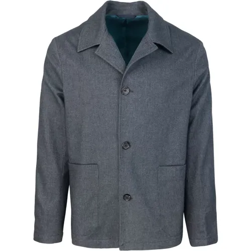 Casual Overshirt with Contrast Lining , male, Sizes: M, S, L - PS By Paul Smith - Modalova