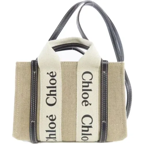 Pre-owned Canvas handbags , female, Sizes: ONE SIZE - Chloé Pre-owned - Modalova