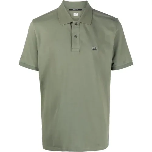 Stretch Cotton Polo Shirt , male, Sizes: M - C.P. Company - Modalova
