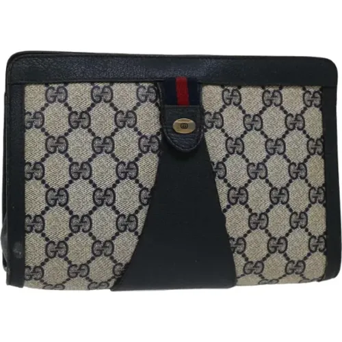 Pre-owned Leder clutches - Gucci Vintage - Modalova