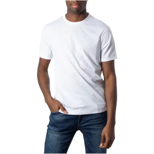 T-Shirt 8Nztcd Z8H4Z , male, Sizes: S, M, XS, XL - Armani Exchange - Modalova
