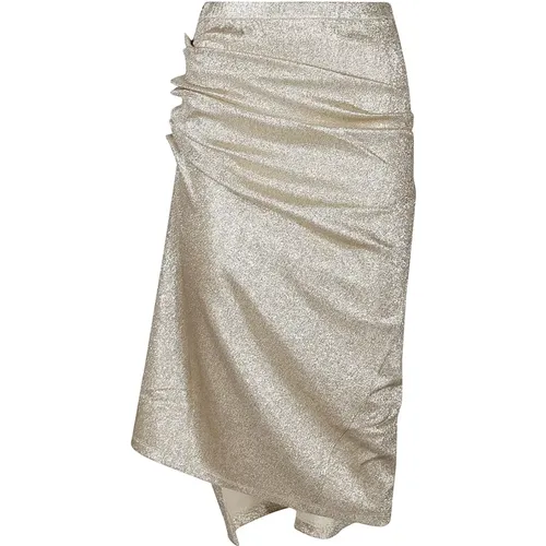 Sparkling Midi Skirt , female, Sizes: XS - Paco Rabanne - Modalova