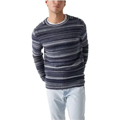 Timeless Knit Sweater , male, Sizes: S, M, L - Salsa - Modalova