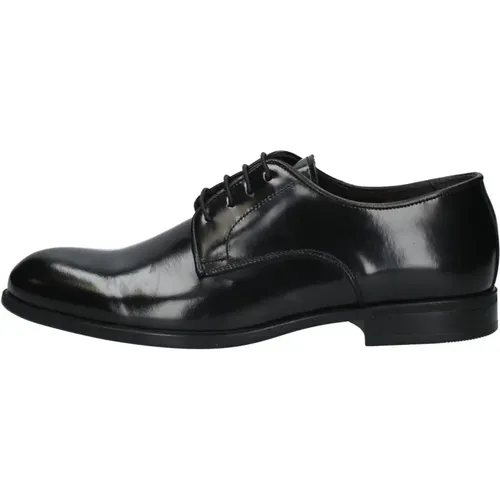 Herren Leder Oxford Schuhe , Herren, Größe: 42 EU - Exton - Modalova