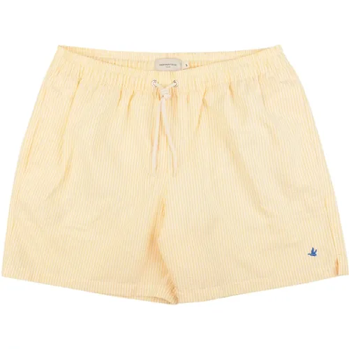 Yellow/White Swimwear , male, Sizes: M, S, L, XL - Brooksfield - Modalova