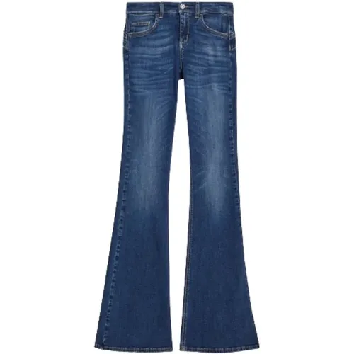 Medium Rise Flare Jeans , Damen, Größe: W25 - Liu Jo - Modalova