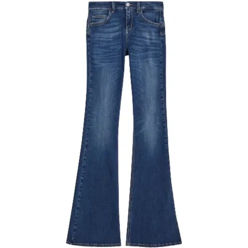 Medium Rise Flare Jeans , Damen, Größe: W26 - Liu Jo - Modalova
