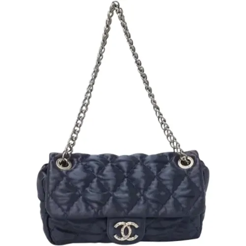 Pre-owned Satin chanel-bags , female, Sizes: ONE SIZE - Chanel Vintage - Modalova