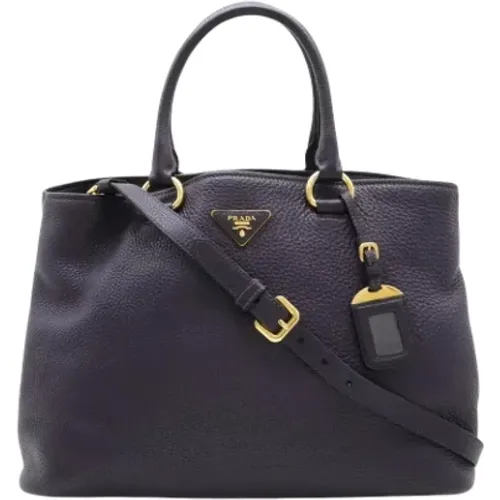 Pre-owned Leather prada-bags , female, Sizes: ONE SIZE - Prada Vintage - Modalova