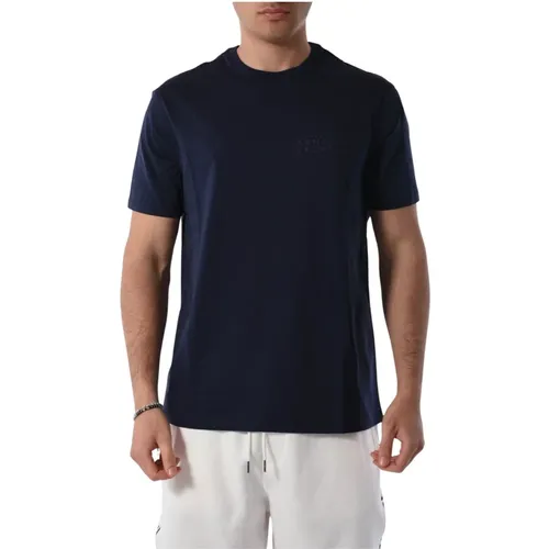 Baumwoll-T-Shirt mit Logo , Herren, Größe: 2XL - Armani Exchange - Modalova