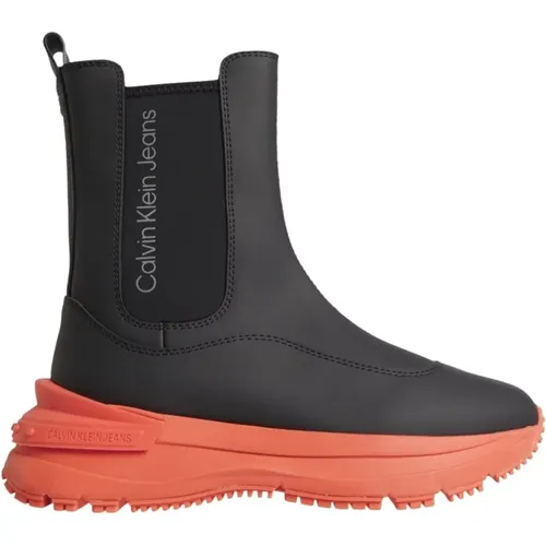 Chunky Runner Chelsea Boot , female, Sizes: 3 UK - Calvin Klein - Modalova